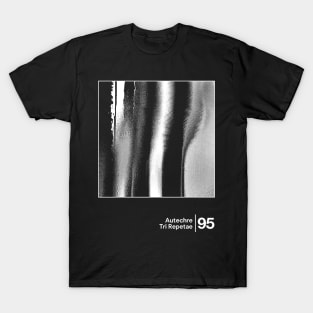 Autechre / Minimal Graphic Artwork Design T-Shirt